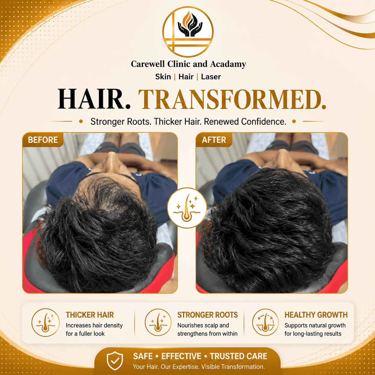 Hair treatment client result 2